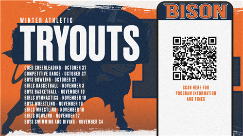 BGHS Winter Athletic Tryouts